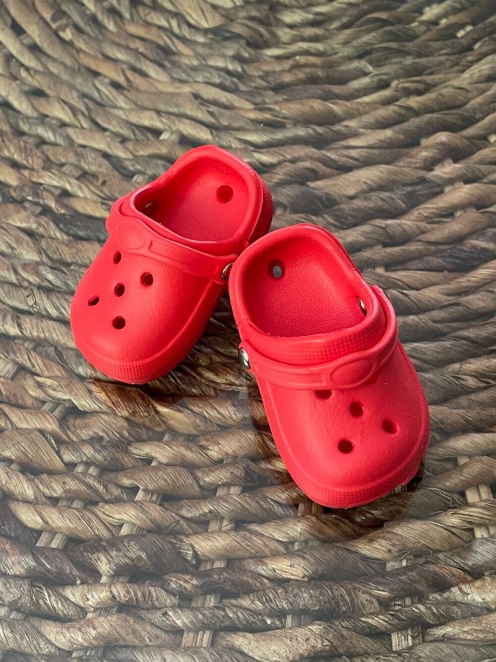 Tiny Croc Shoe Charms for Croc Shoes-American Girl Doll Shoes